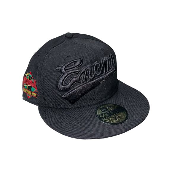 Supreme 2006 Public Enemy New Era Fitted Hat 7 1/2 - Picture 1 of 4